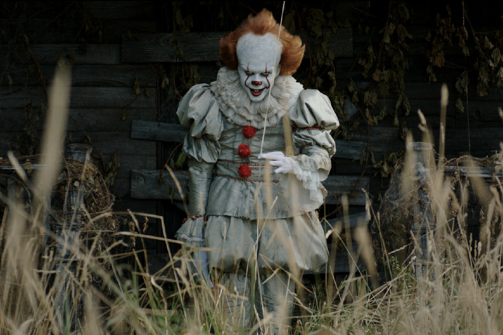 Bill Skarsgård stars as Pennywise the clown