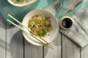 Cold sesame noodle salad