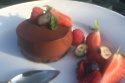 Vegan Chocolate and Orange Torte with Fresh Berries