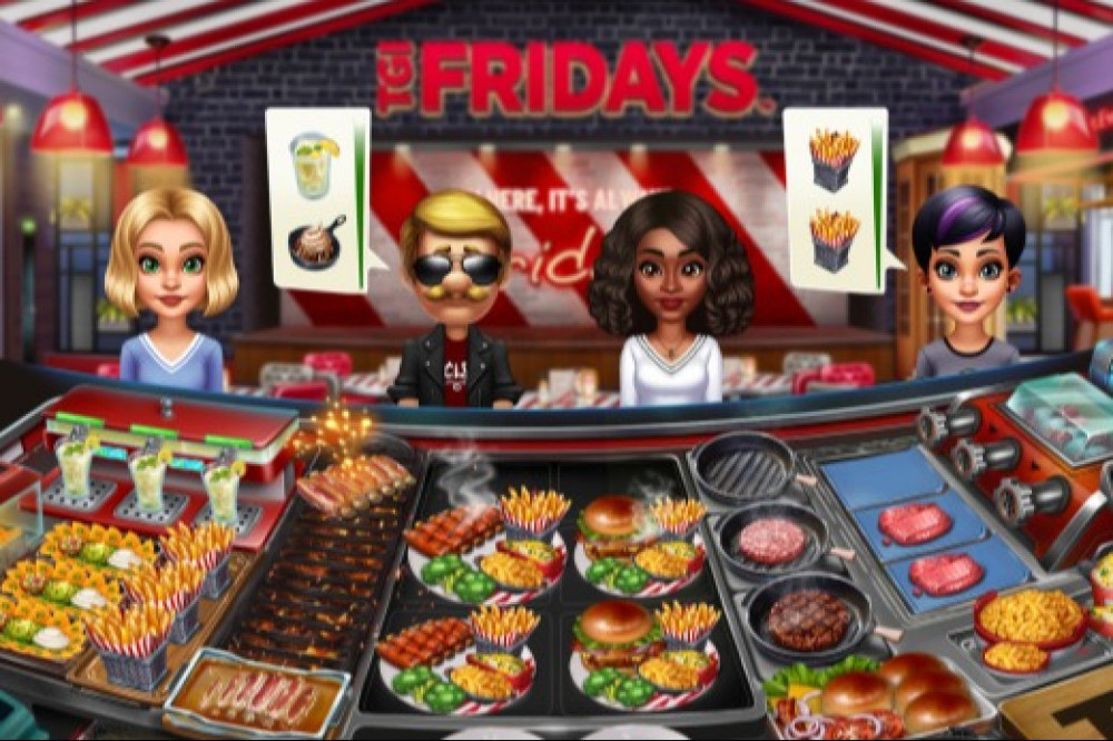 TGI Fridays has partnered with Nordcurrent for the restaurant simulator mobile game Cooking Fever