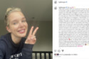 Helen Flanagan was sent into a 'psychosis for a few days' after a 'really bad reaction' to medication - Instagram-HelenFlanagan