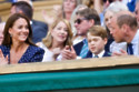 Prince George was among the crowd at Wimbledon