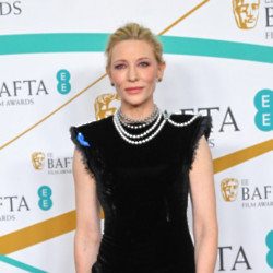 Cate Blanchett was amongst the stars to wear a UNHCR ribbon on the red carpet at the BAFTAs