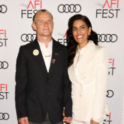 Flea and his wife Melody
