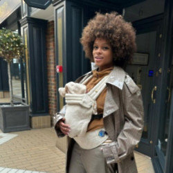 Fleur East was back on stage just weeks after giving birth