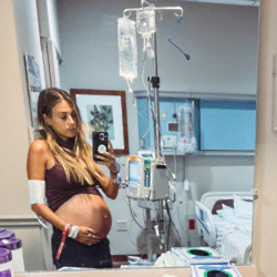 Jana Kramer spent two days in hospital after being struck down with a kidney infection