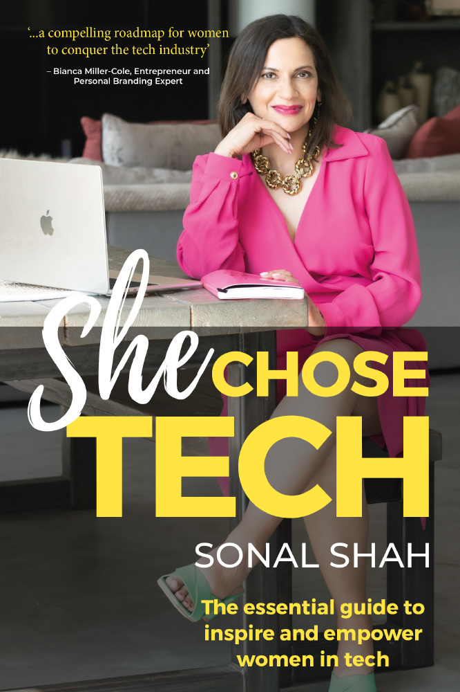 Sonal Shah She chose Tech book cover image