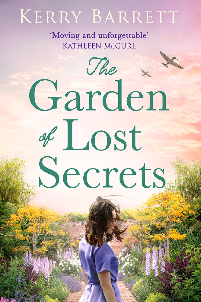Garden of Lost Secrets by author Kerry Barrett cover
