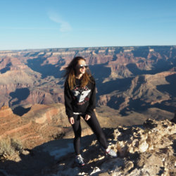 Sabrina at The Grand Canyon