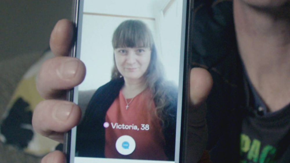 Victoria Breeden met Earl Gernon on a dating app / Picture Credit: Channel 4