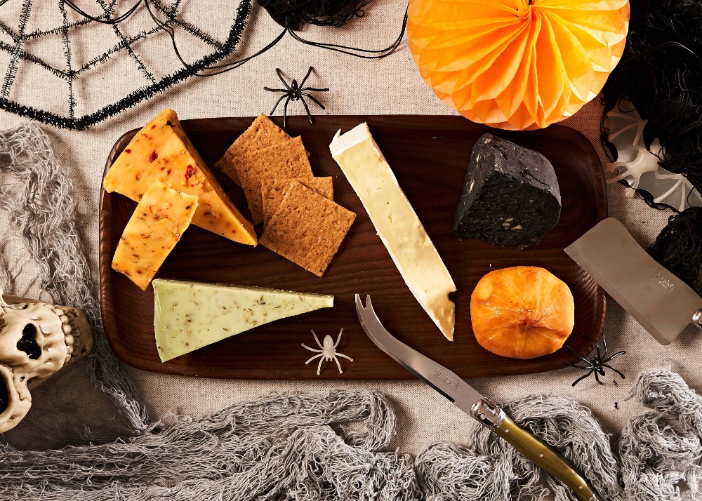 Enjoy a Halloween Cheese Box for two from Homage2Fromage