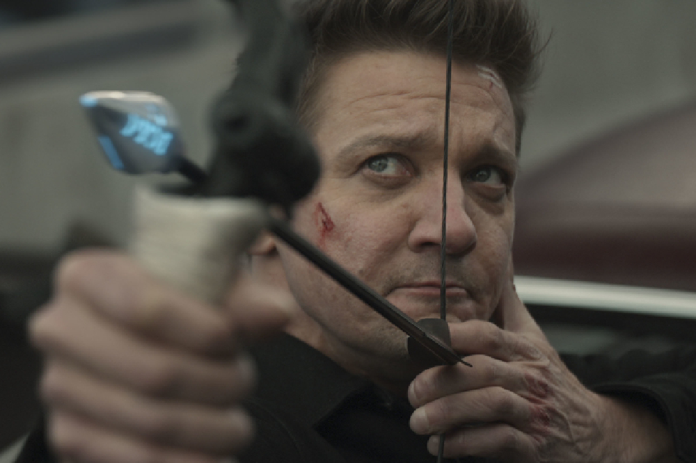 Hawkeye firing the Pym Arrow / Picture Credit: Marvel Studios and Disney+