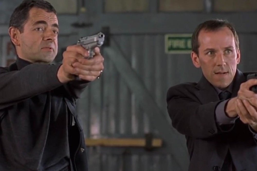 Rowan Atkinson and Ben Miller in Johnny English / Picture Credit: Universal Pictures