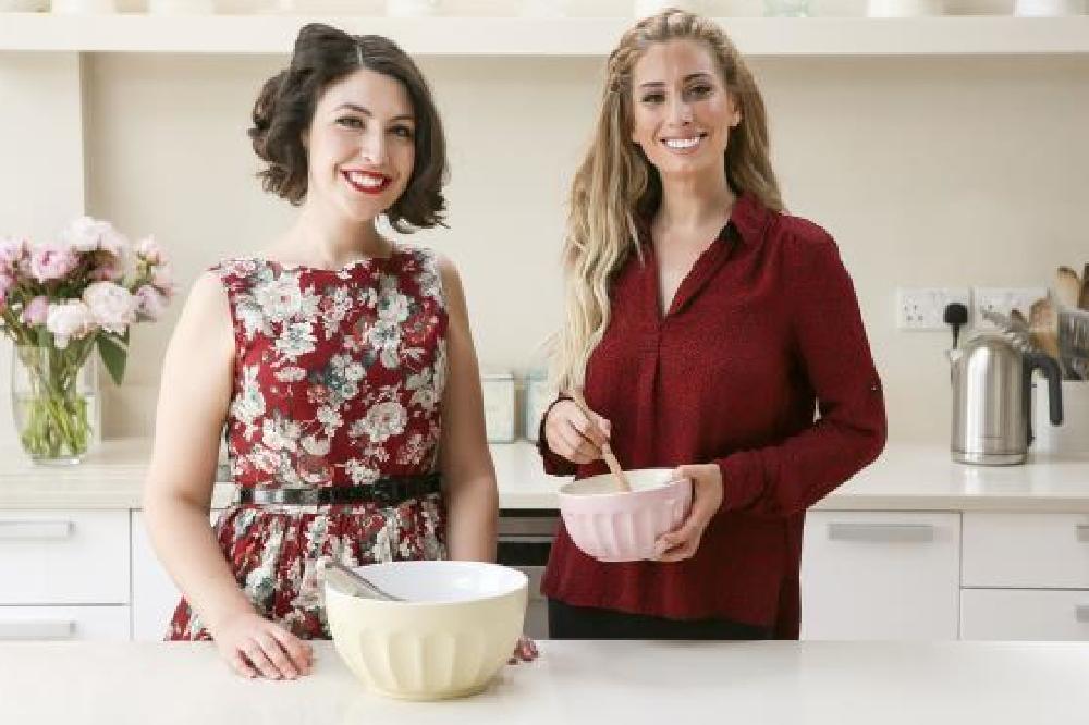 Stacey Solomon with Emily Leary