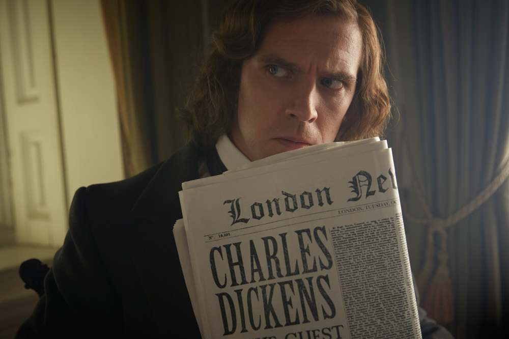 Dan Stevens as Charles Dickens in The Man Who Invented Christmas