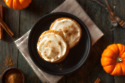 Healthy Halloween Pumpkin Biscuits