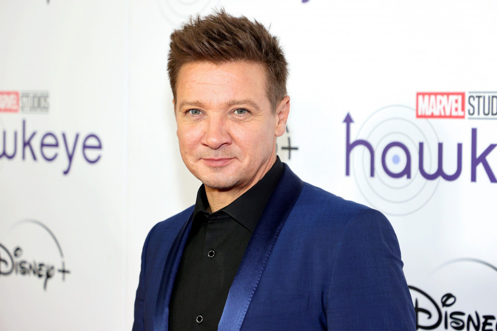 Jeremy Renner has made his first public appearance since his snow plough accident