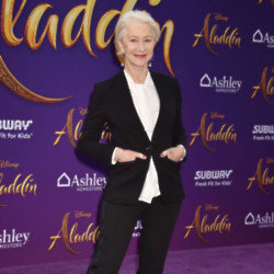 Dame Helen Mirren at the premiere of Aladdin in 2019