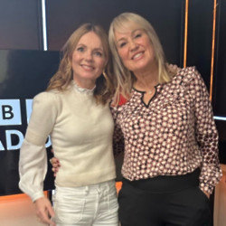 Geri Horner with Nicki Chapman on BBC Radio 2