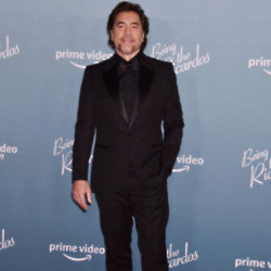 Javier Bardem at the 'Being the Ricardos' premiere in Los Angeles