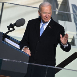 Joe Biden has eased concerns about US support for Ukraine