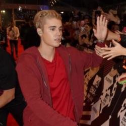 Justin Bieber at the MTV EMAs