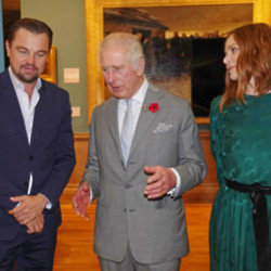 Prince Charles, Leonardo DiCaprio and Stella McCartney at Cop26