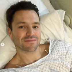 Mark Wright is recovering after having a 12cm tumour removed