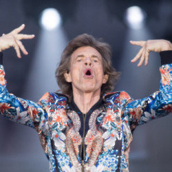 The Rolling Stones frontman Mick Jagger performs in Germany