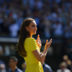 The Duchess of Cambridge charmed staff and junior players at Wimbledon