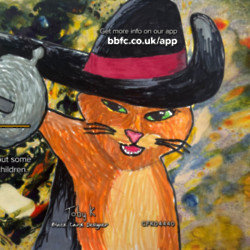The winner of the 'Puss in Boots: The Last Wish' BBFC Create the Card competition