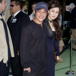 Jet Li and Nina Li Chi (Credit: Famous)