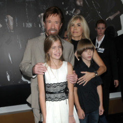 Chuck Norris and family (Credit: Famous)