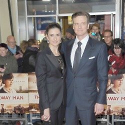 Colin Firth and Livia Giuggioli (Credit: Famous)