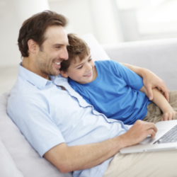 Parenting News: Dads are Using Technology to Bond with Their Kids