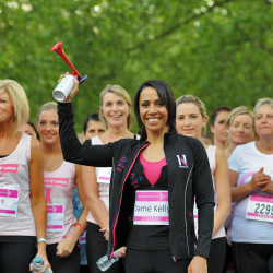 Dame Kelly Holmes' life has been affected by cancer 
