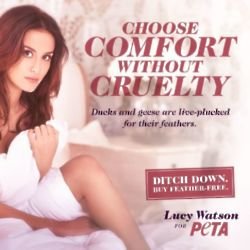 Lucy Watson for PETA by Ruth Rose