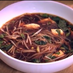 VIDEO: Phil Vickery’s Vietnamese Pho with Turkey and Rice Noodles